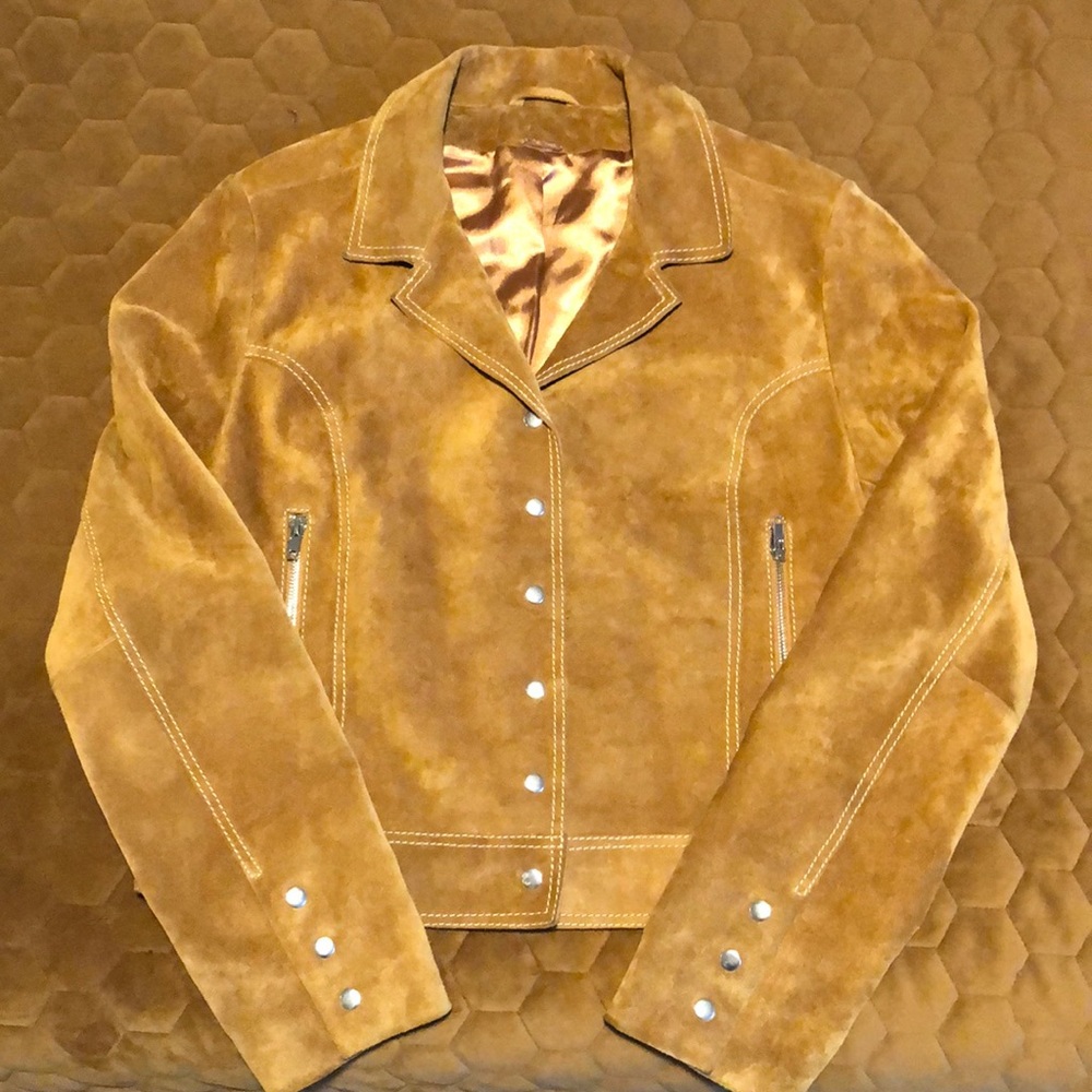 Free People suede jacket